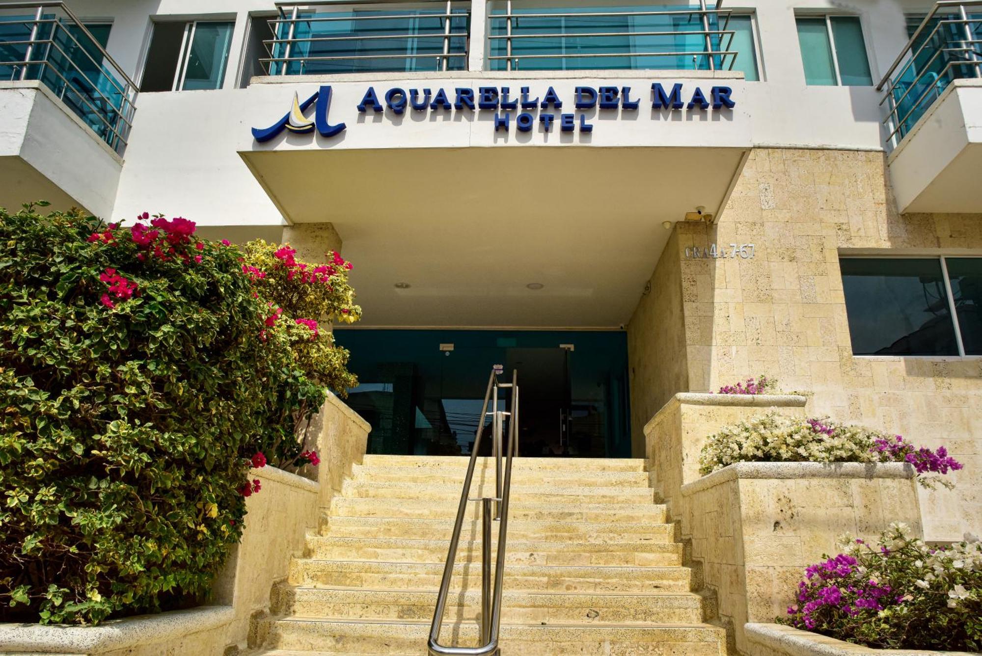 Hotel Aquarella Del Mar سانتا مارتا المظهر الخارجي الصورة