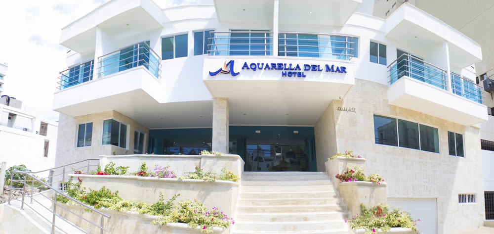Hotel Aquarella Del Mar سانتا مارتا المظهر الخارجي الصورة